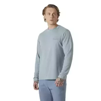 Лонгслив Helly Hansen Skog Graphic Tee, синий
