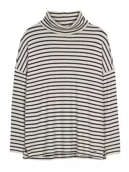 Лонгслив Herrlicher, белый/черный