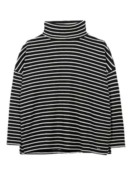 Лонгслив Herrlicher, черный/белый