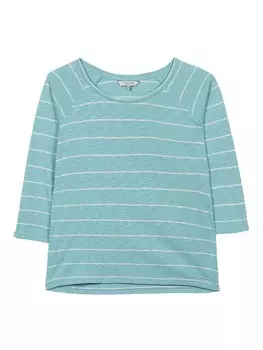 Лонгслив Herrlicher, голубой/белый