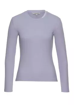 Лонгслив Herrlicher, светло-фиолетовый