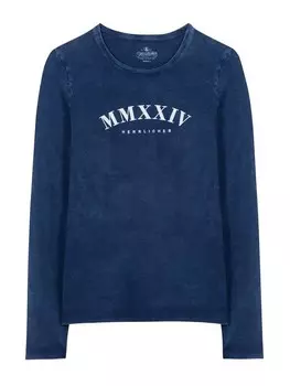 Лонгслив Herrlicher, темно-синий