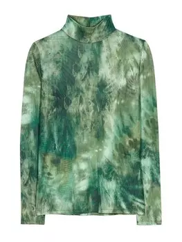 Лонгслив Herrlicher, зеленый