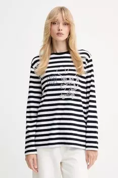 Лонгслив хлопковый Zadig&Voltaire, черный