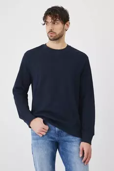Лонгслив, хлопок Medicine, темно-синий