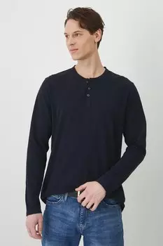 Лонгслив, хлопок Medicine, темно-синий