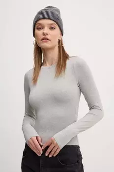 Лонгслив Hollister Co., серый