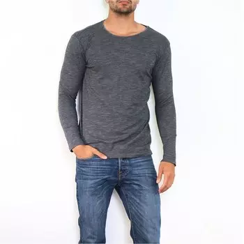 Лонгслив HopenLife KAIBA, черный