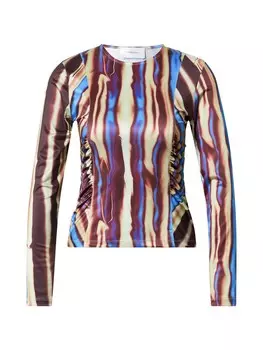 Лонгслив Hosbjerg Shirt Holda Asta, пастельный зеленый