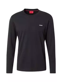 Лонгслив HUGO Shirt Derol 222, черный