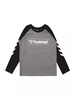 Лонгслив Hummel, цвет mottled grey