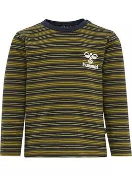 Лонгслив Hummel, оливковый/светло-зеленый