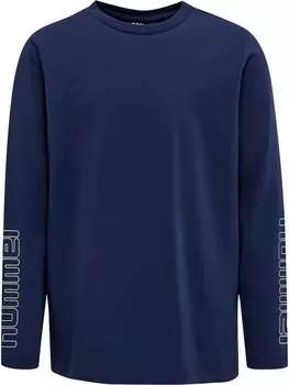 Лонгслив Hummel, темно-синий