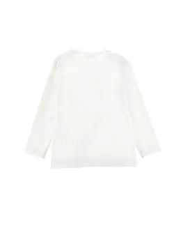 Лонгслив I FLOWER YOU Monnalisa, белый