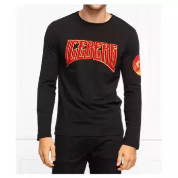 Лонгслив Iceberg x Snoopy стандартного кроя Iceberg, черный