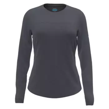 Лонгслив Icebreaker Merino 125 Cool-Lite Sphere Colour Block, серый
