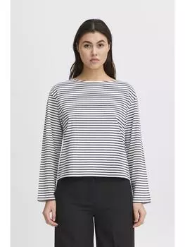 Лонгслив ICHI, белый