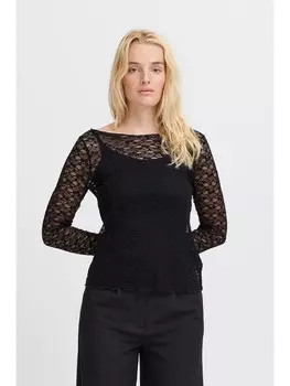 Лонгслив ICHI, черный