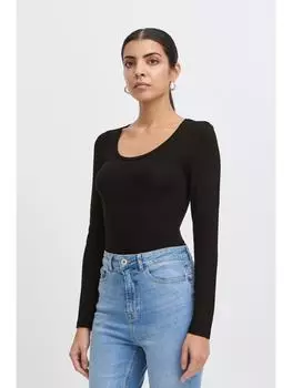 Лонгслив ICHI, черный