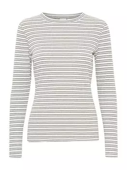 Лонгслив ICHI Shirt LUIVA, цвет aubergine/pastel purple