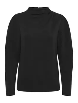 Лонгслив ICHI Shirt NAIDA, черный