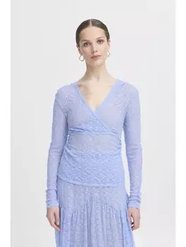 Лонгслив ICHI, синий