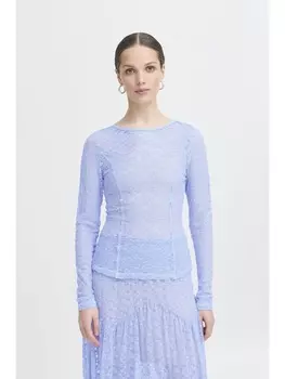 Лонгслив ICHI, синий