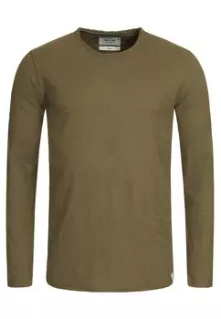 Лонгслив Indicode Jeans WILLBUR, хаки