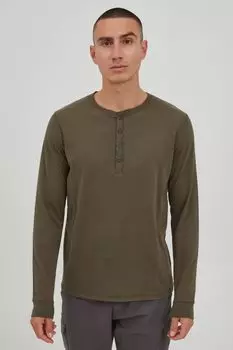 Лонгслив INDICODE Longsweatshirt, зеленый
