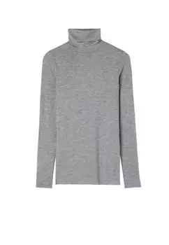 Лонгслив Intimissimi, пятнистый серый