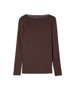 Лонгслив INTIMISSIMI Shirt, темно-коричневый