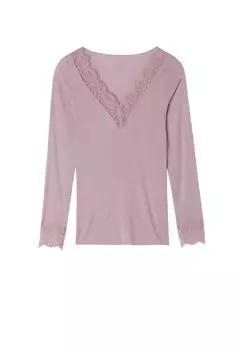 Лонгслив Intimissimi, светло-фиолетовый