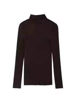 Лонгслив Intimissimi, темно коричневый