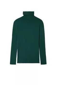 Лонгслив Intimissimi, темно-зеленый