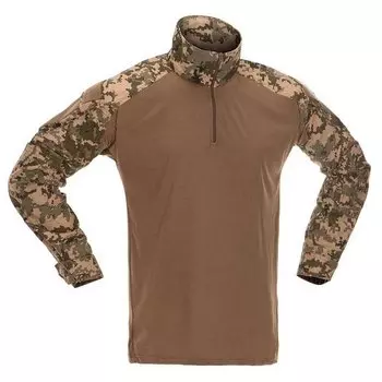 Лонгслив Invadergear Combat, коричневый