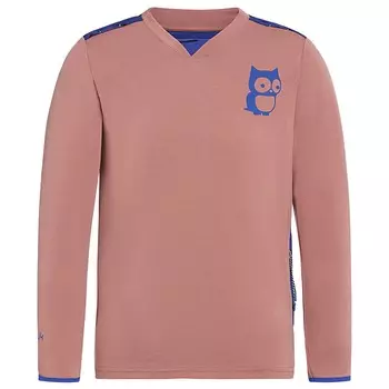 Лонгслив из мериноса Namuk Kid's Luke Merino Bike Longsleeve Underground, цвет Dark Rose/Blue Marin