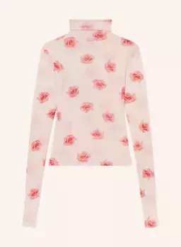 Лонгслив из сетки Kenzo, красный