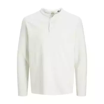 Лонгслив Jack & Jones Lutyrell Henley, белый