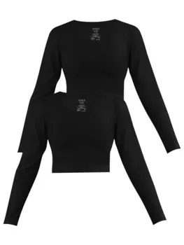 Лонгслив Janice Shirt Nerja, черный