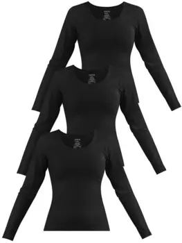 Лонгслив Janice Shirt Nimes, черный