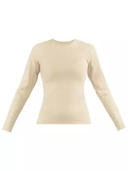 Лонгслив Janice Shirt Niska, бежевый