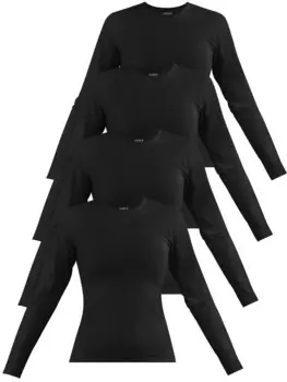 Лонгслив Janice Shirt Niska, черный