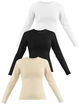 Лонгслив Janice Shirt Niska, разноцветный