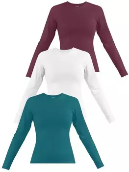 Лонгслив Janice Shirt Niska, разноцветный