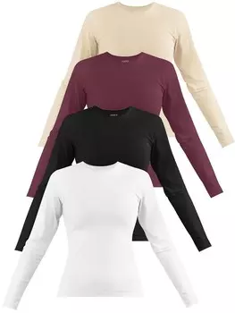 Лонгслив Janice Shirt Niska, разноцветный