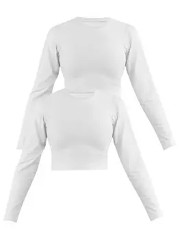 Лонгслив Janice Shirt Noia, белый