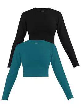 Лонгслив Janice Shirt Noia, черный