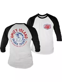 Лонгслив Jaws, белый