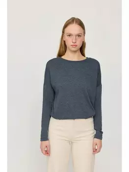 Лонгслив Jersey Knit MAZINE, темно-синий
