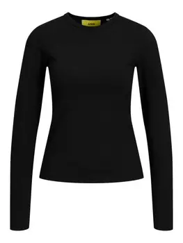 Лонгслив JJXX Shirt JXCeline Gigi, черный